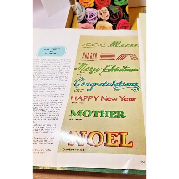 Ateco 1950/1960 Fancy Decorating Set Cake Pastry In Box + Instructions READ - Picture 11 of 14